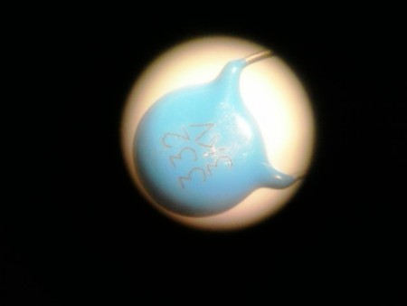 De waarde van de condensator